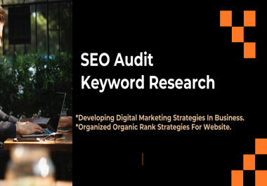 100 Keyword Research,  SEO Audit Report.