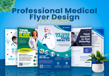 I will Design Eye-catching Flyers and Brochures for Healthcare and Medical Services