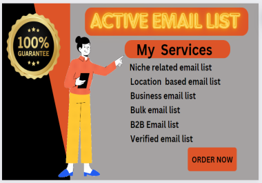 I will do Customized,  Target,  and bulk B2B Lead Generation Solutions