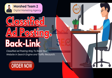 I will publish 100+ classified posts for your website.