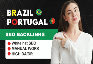 I will provide 26+high da seo backlink Portugal,Brazil link building Off Page SEO on Br or Pt domain