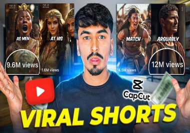 I will do create best video viral faceless ai history shorts youtube video