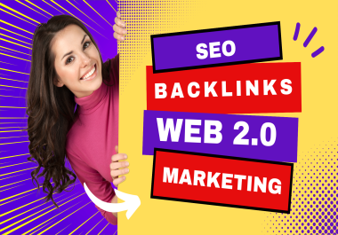 web 2 0 link building,  2000 tier 2 backlinks for SEO with login