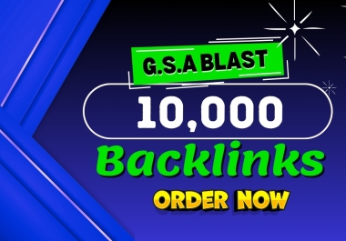 10000 Mix Platforms SEO Backlinks Article,  Forum,  Blog,  Wiki Diversified GSA Blast