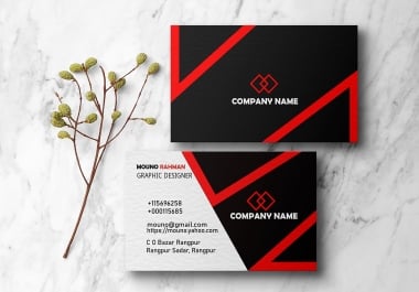 I will provide a luxury business card design services with QR code