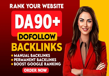 Boost Your website Ranking with Powerful Up To DA 90+ 10 Contextual SEO Mix Backlinks