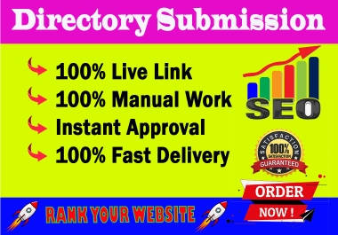 I will provide 150 Directory Submission for high Quality Backlinks