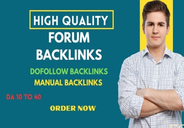 I will Provide 50 Do follow Forum Posting from High Quality Sites.