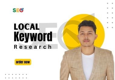 local SEO keyword research and competitor analysis for local business