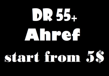 increase website DR 50 ahref very fast
