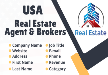 I Will Deliver 20,000 USA Real Estate Agents and Brokers Leads Email Database List