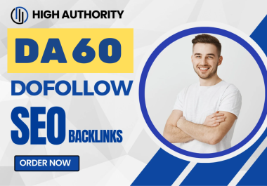 I will provide high authority 120 SEO dofollow backlinks