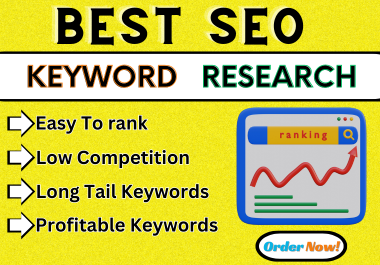 SEO keyword research and competitor analysis for websites
