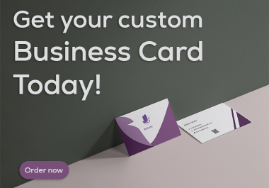 I will design your custom Business Card