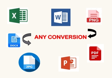 I will Convert PDF,  JPG,  PNG to Word Documents