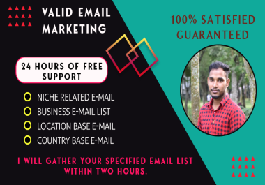Collect your targeted email list within 2 hours