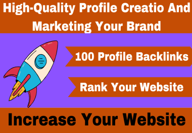 Create 100+ HQSafe High authority Creation backlinks for Rank your website.