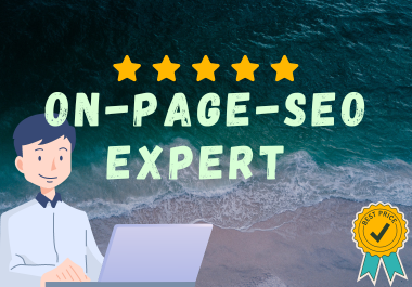 I will do best On-Page-Seo for your website.