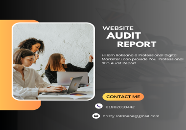 I Will Provide a professional SEO Service,  Competitor Analysis For Your Website.