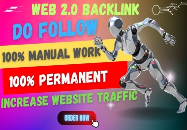 30 High Quality Web 2.0 SEO Backlinks DA 80+ For Boost Website Ranking