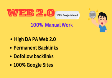 Boost Your SEO Get 250 High Authority Web 2.0 Post Backlinks for Superior Off-Page Optimization