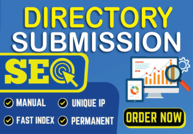 I will provide 100 top quality Directory links insert on da50 minimum site