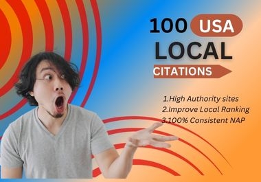 I will provide 100 local citations SEO or business listing manually
