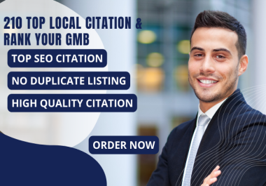 I Will 210 Build Local Citation for Rank Your GMB