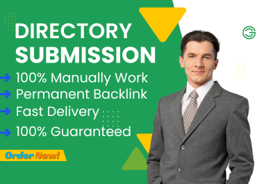 Manually 100 Directory Submission Backlink and High Authority Sites
