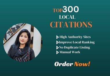 I will provide 300 local citations