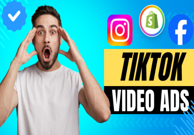 I will do a commercial video ad for tiktok and instagram
