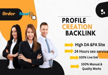 100+Backlink For Profile Creation Backlink