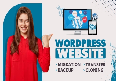expertly perform website data migration,  backup,  transfer,  and cloning
