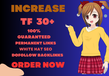 increase domain rating,  ahrefs DR50 and TF30 with authority backlinks