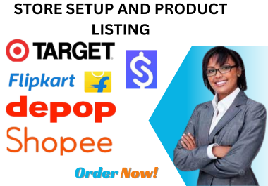 Store setup and product listing