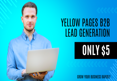 I will provide targeted yellow pages business b2b leads