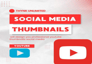 Social media design thumbnails