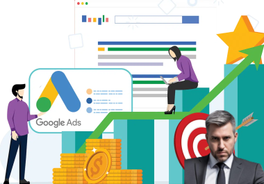 I will offer expert services in creating and maintaining google ads management