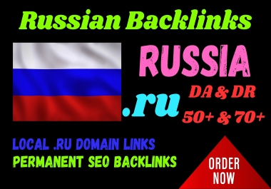 15 Russian high authority seo backlinks Russia ru domain linkbuilding sites