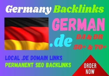 15 german authority dofollow seo backlink germany local de domain sites
