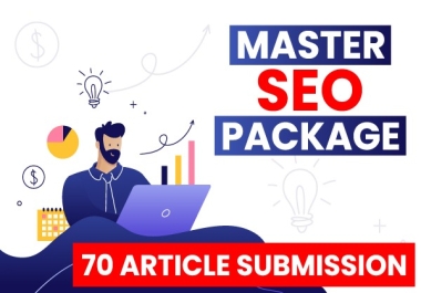 Skyrocket with 70 DA 30 to 50 Backlinks available