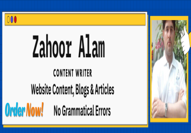 I will be your expert SEO content writer and website content writer