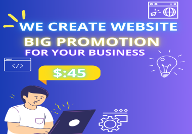 We create a website for your business To grow