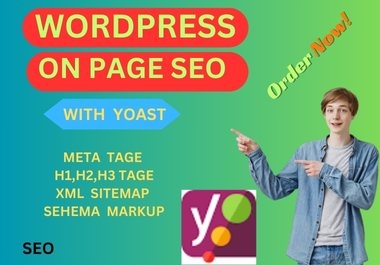 I will do complete on page SEO for your wordpress website in 3 hours