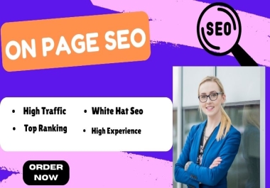 Our agency will boost your website visibility with expert onpage SEO services