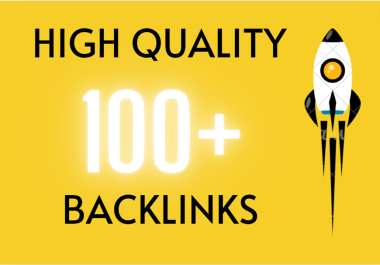 Golden 100+ Unique Permanent High Quality SEO backlinks