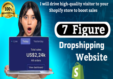 I Will Boost Your Shopify Store Sales Using Proven Marketing Strategies