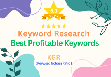 I will provide best profitable Keywords
