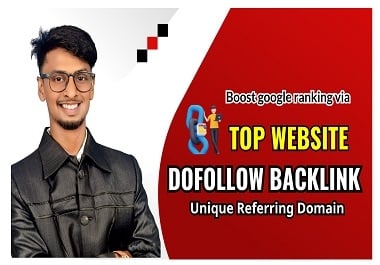 I will provide seo backlinks high da authority link building service for google ranking