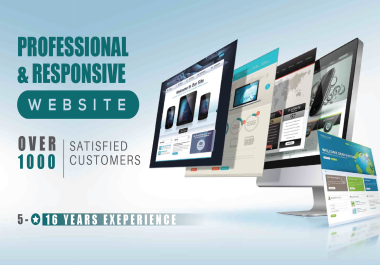 I Will Create A Professional And Responsive Wordpress Site